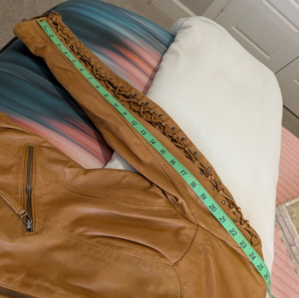 NWOT Scully Leather Jacket Size M - Picture 3 of 7